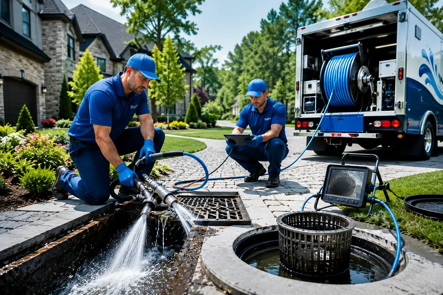 Local outdoor drain cleaning professionals in New Berlin, WI